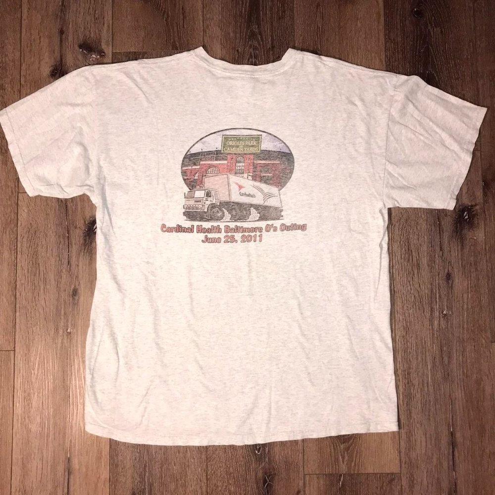 2011 Baltimore Orioles Cardinal Health T-shirt